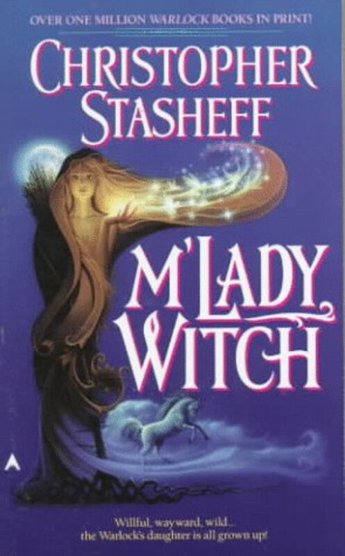 Book cover for "M'Lady Witch" by Christopher Stasheff