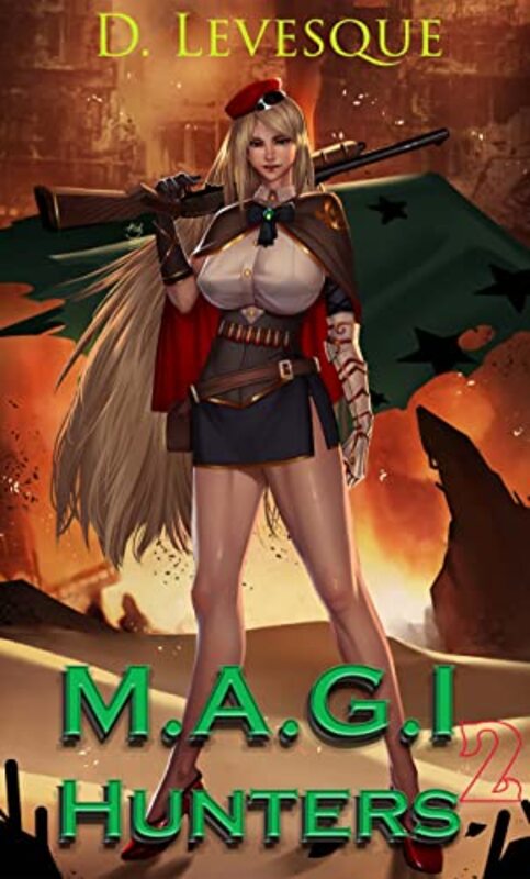 Book cover for "M.A.G.I Hunters 2" by D Levesque