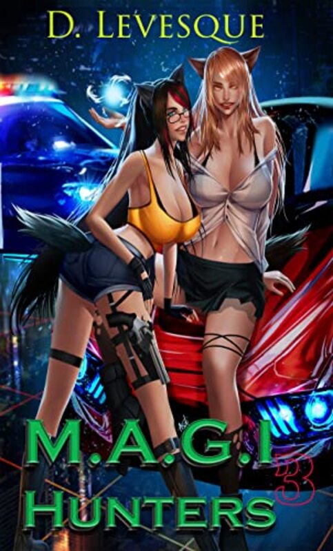 Book cover for "M.A.G.I Hunters 3" by D Levesque