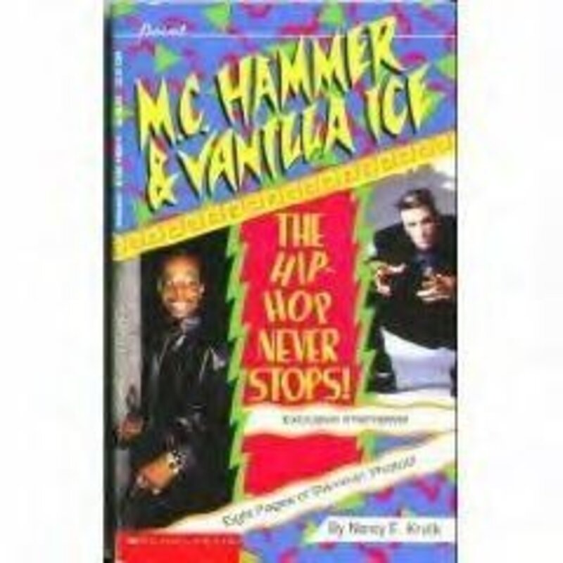 Book cover for "M.C. Hammer and Vanilla Ice" by Nancy Krulik