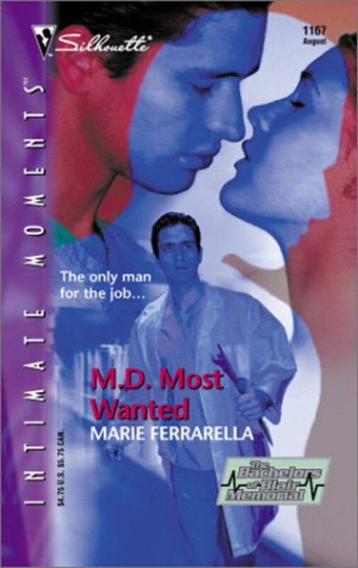 Book cover for "M.D. Most Wanted" by Marie Ferrarella