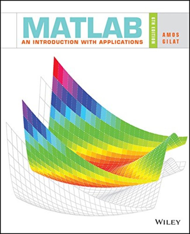 Book cover for "MATLAB" by Amos Gilat