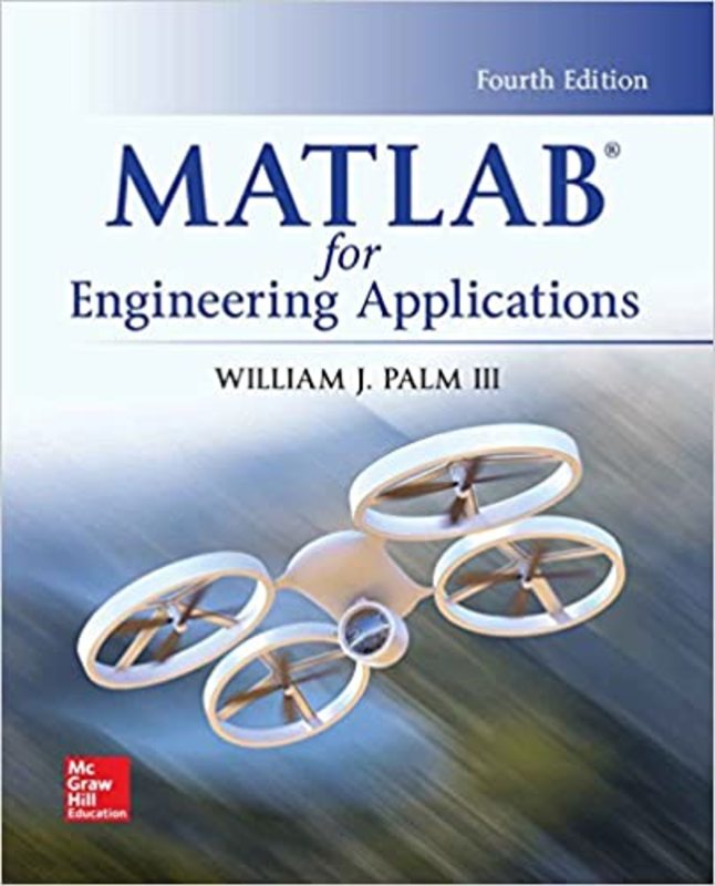 Book cover for "MATLAB for Engineering Applications" by William Palm III