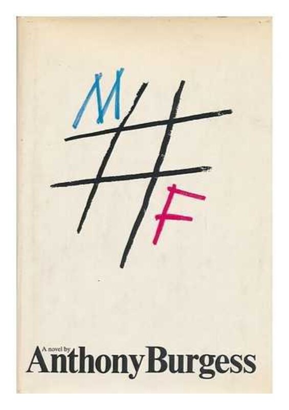 Book cover for "MF" by Anthony Burgess