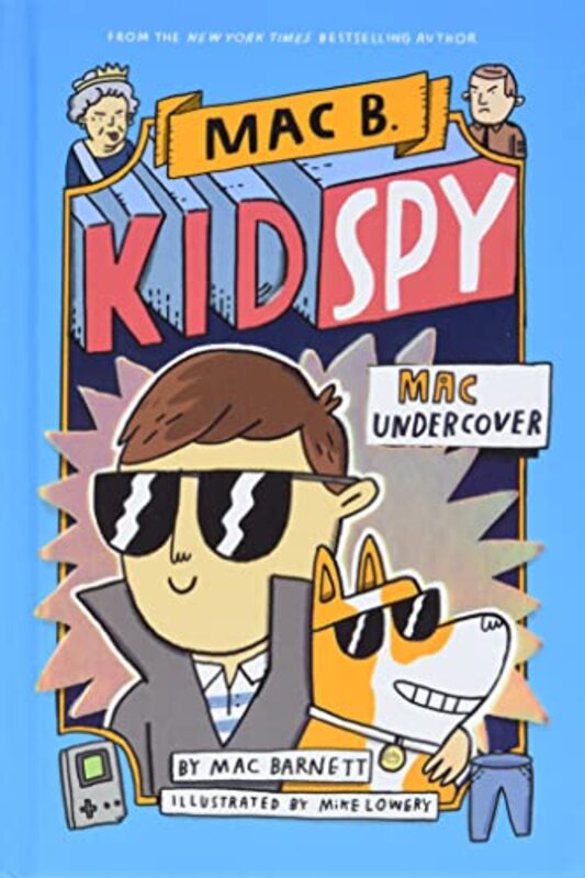 Book cover for "Mac Undercover" by Mac Barnett