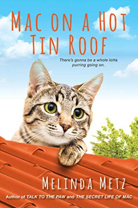 Book cover for "Mac on a Hot Tin Roof" by Melinda Metz