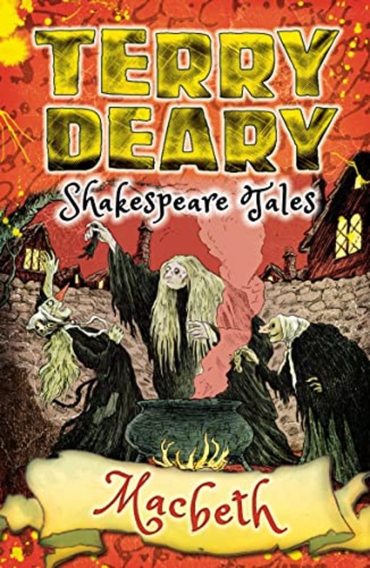 Book cover for "Macbeth" by Terry Deary