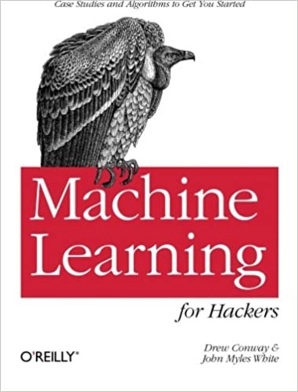 Book cover for "Machine Learning for Hackers" by Drew Conway