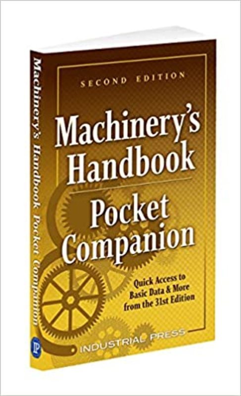 Book cover for "Machinery's Handbook" by Richard Pohanish