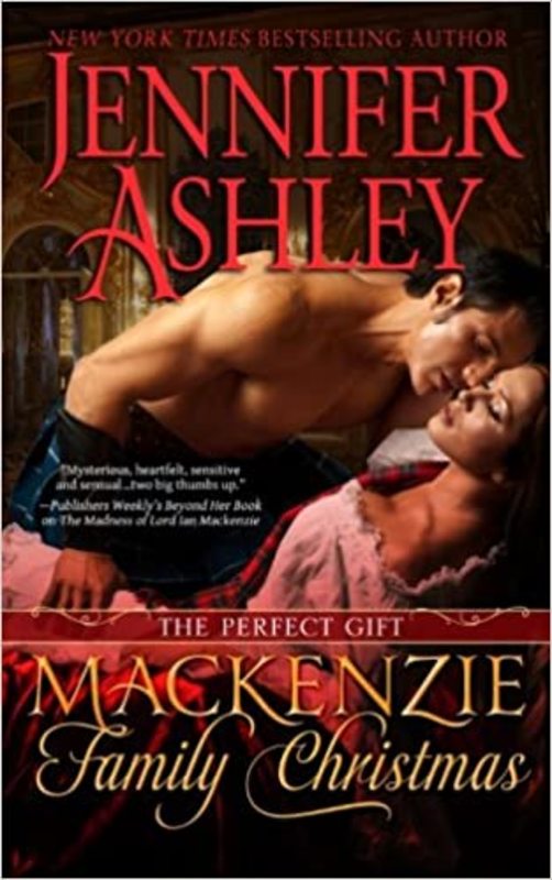Book cover for "Mackenzie Family Christmas: The Perfect Gift" by Jennifer Ashley