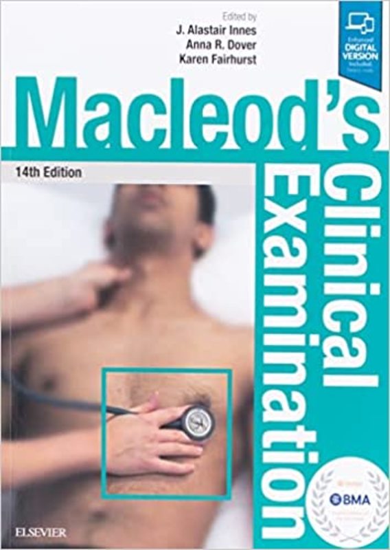 Book cover for "Macleod's Clinical Examination" by J. Alastair Innes