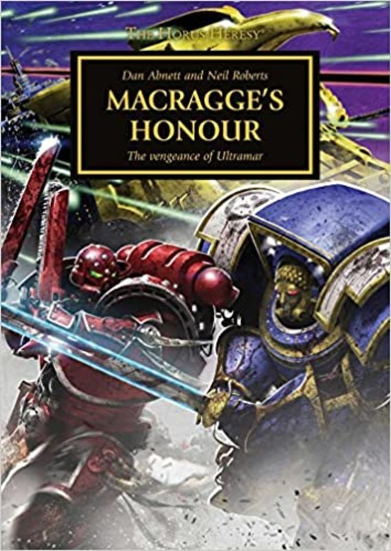 Book cover for "Macragge's Honour" by Dan Abnett