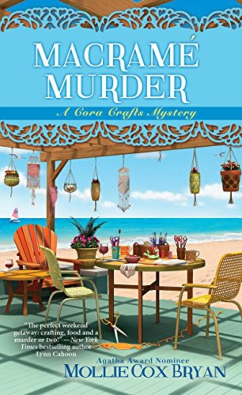 Book cover for "Macramé Murder" by Mollie Cox Bryan