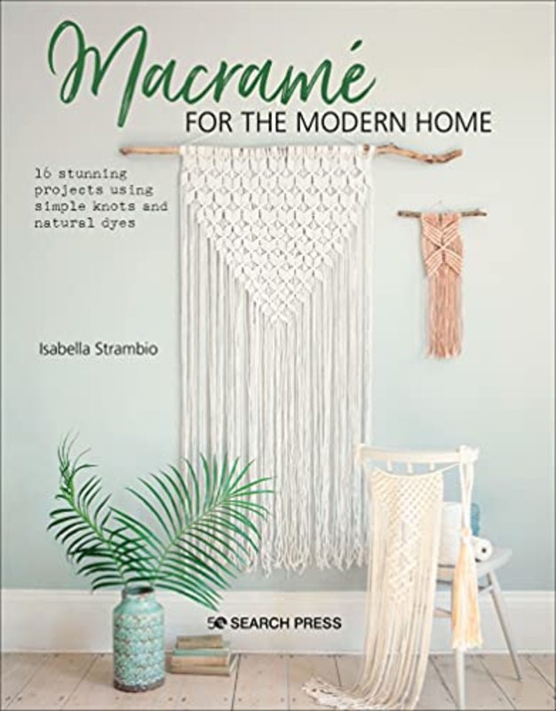Book cover for "Macramé for the Modern Home" by Isabella Strambio