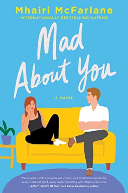 Book cover for "Mad About You" by Mhairi McFarlane