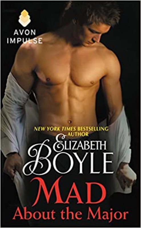 Book cover for "Mad About the Major" by Elizabeth Boyle