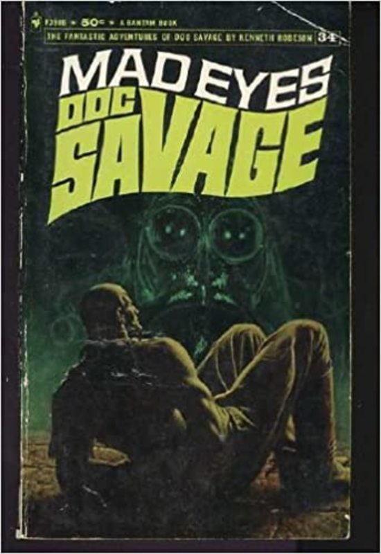 Book cover for "Mad Eyes" by Lester Dent