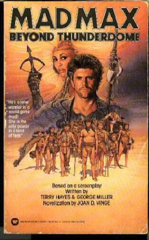 Book cover for "Mad Max" by Joan Vinge