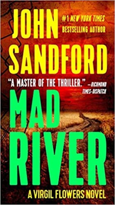 Book cover for "Mad River" by John Sandford
