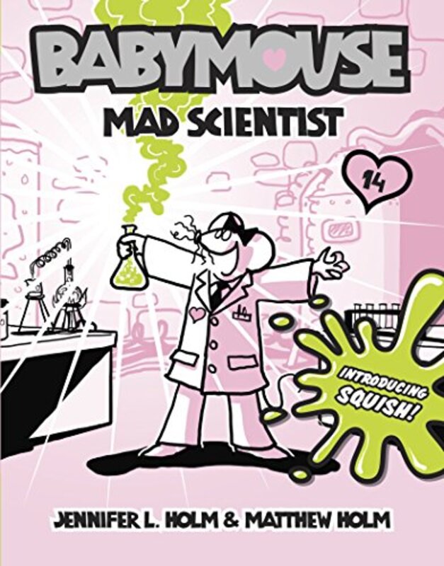 Book cover for "Mad Scientist" by Jennifer L Holm