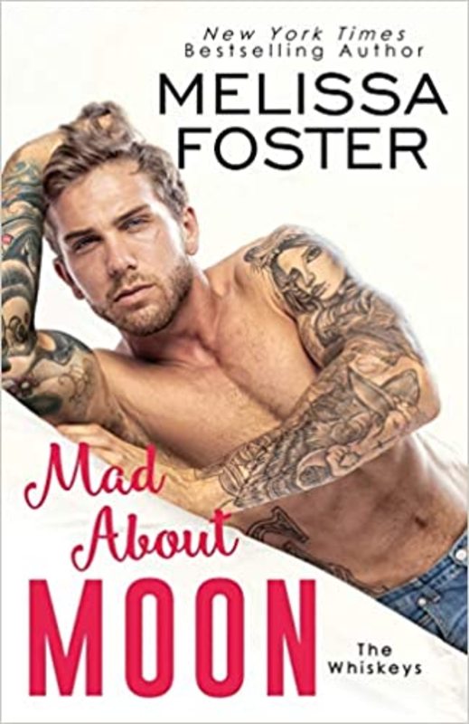 Book cover for "Mad about Moon" by Melissa Foster