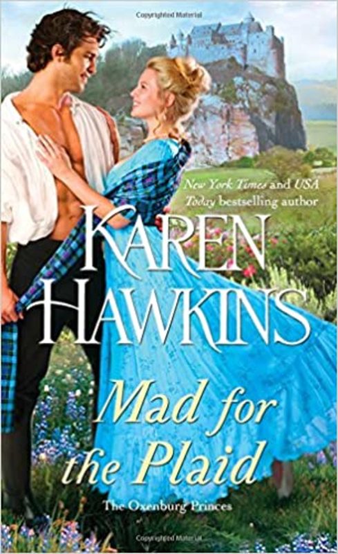 Book cover for "Mad for the Plaid" by Karen Hawkins