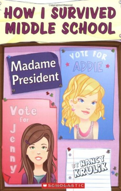 Book cover for "Madame President" by Nancy Krulik