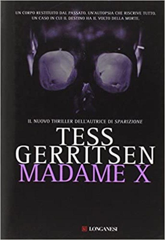 Book cover for "Madame X" by Tess Gerritsen
