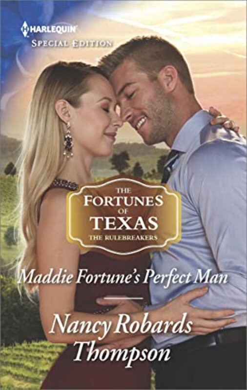 Book cover for "Maddie Fortune's Perfect Man" by Nancy Robards Thompson