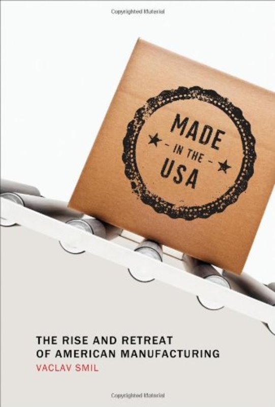 Book cover for "Made in the USA" by Vaclav Smil