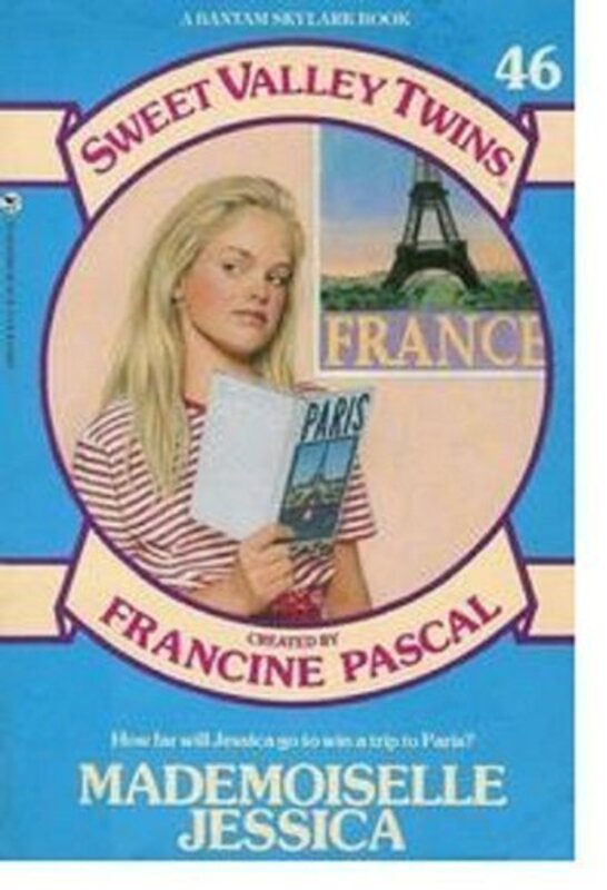 Book cover for "Mademoiselle Jessica" by Francine Pascal
