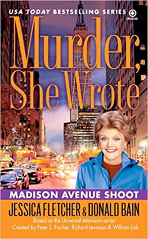 Book cover for "Madison Avenue Shoot" by Jessica Fletcher