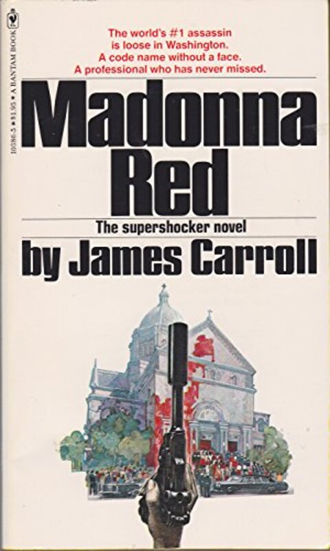 Book cover for "Madonna Red" by James Carroll
