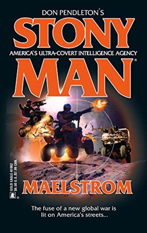 Book cover for "Maelstrom" by Don Pendleton