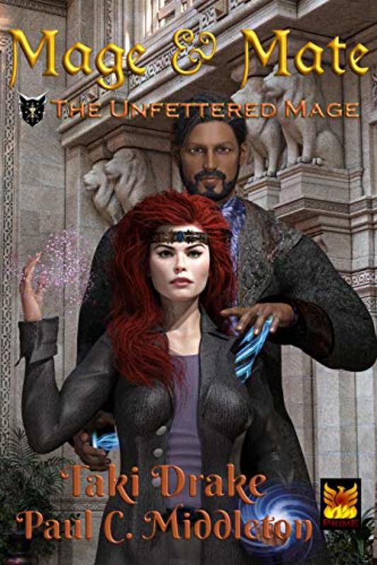 Book cover for "Mage and Mate" by Taki Drake