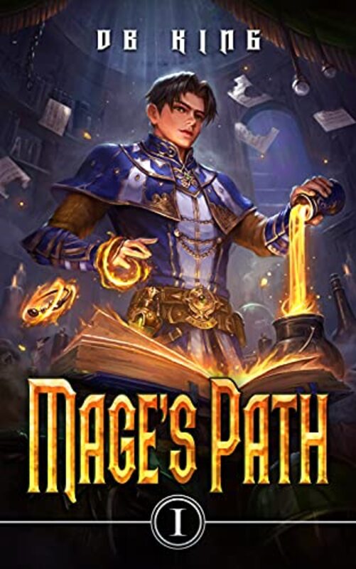 Book cover for "Mage's Path" by DB King