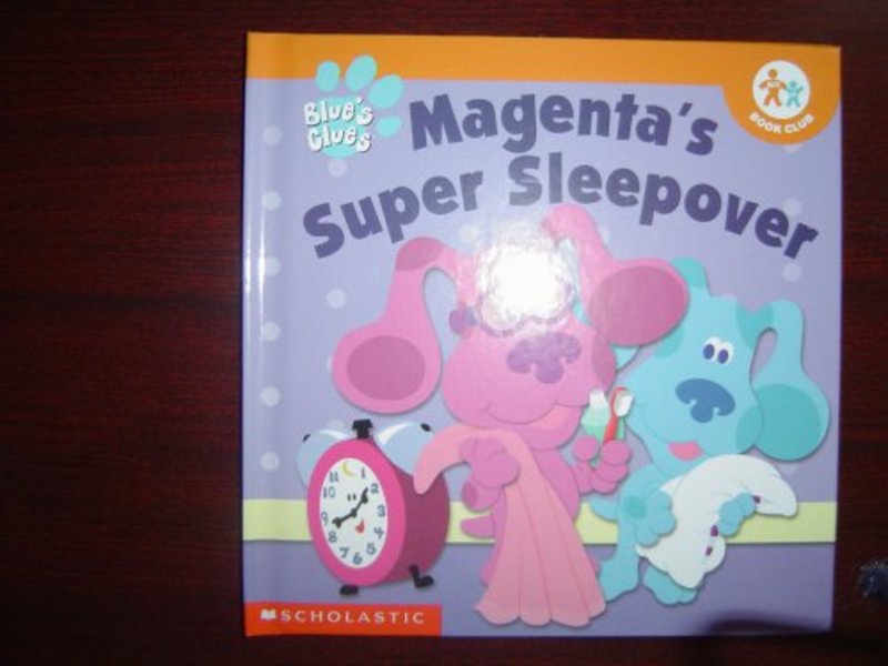 Book cover for "Magenta's Super Sleepover" by Tish Rabe