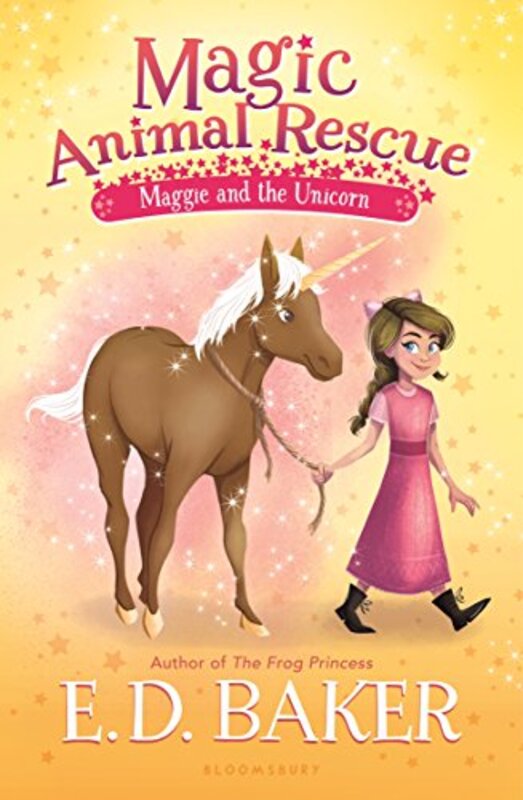 Book cover for "Maggie and the Unicorn" by ED Baker