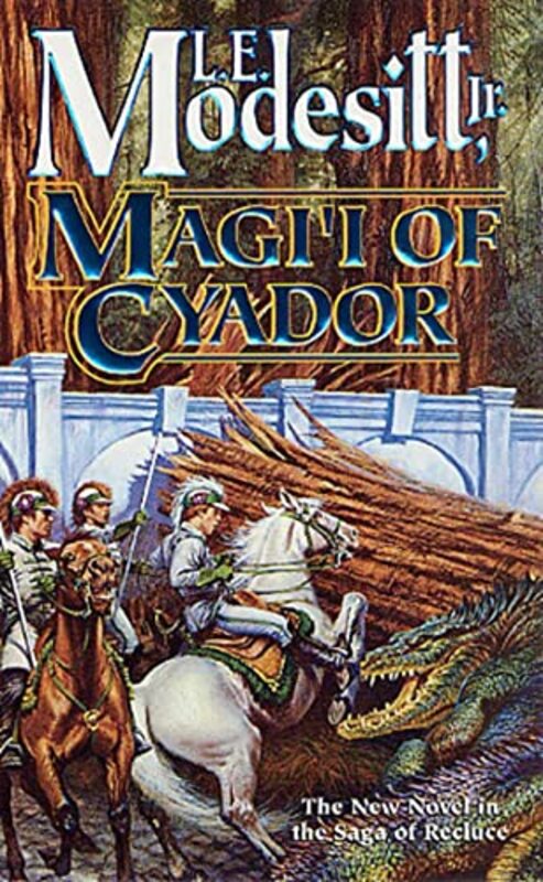 Book cover for "Magi'i of Cyador" by LE Modesitt Jr