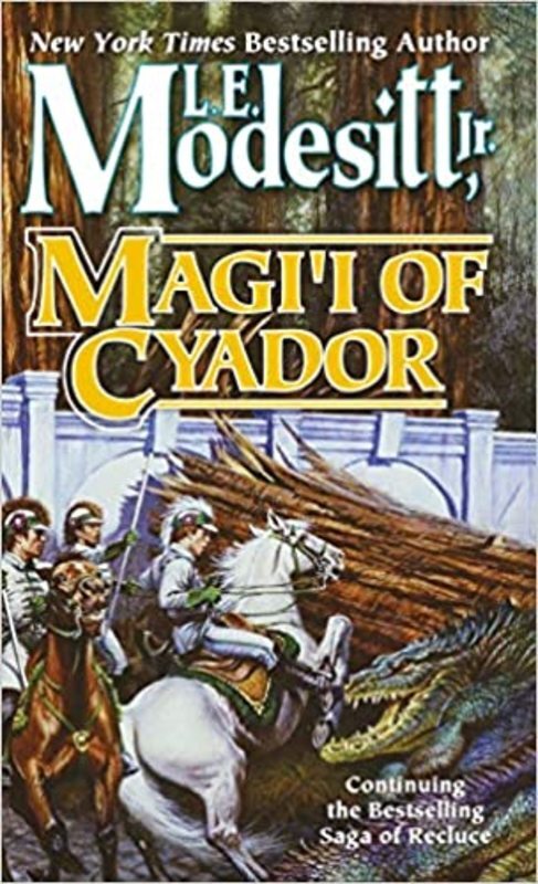 Book cover for "Magi'i of Cyador" by L.E. Modesitt, Jr.