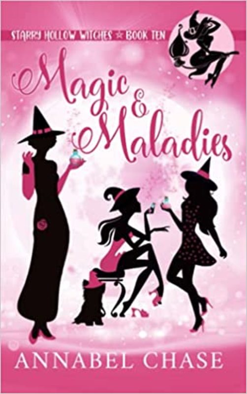 Book cover for "Magic and Maladies" by Annabel Chase