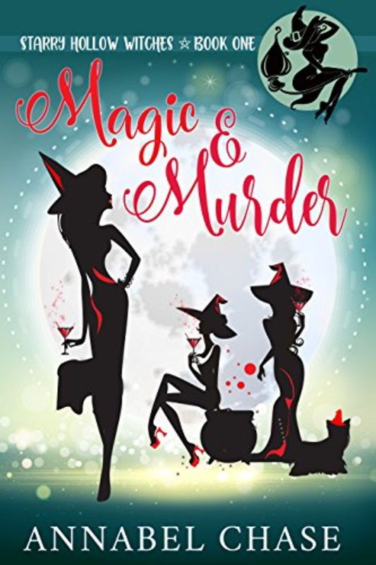 Book cover for "Magic and Murder" by Annabel Chase