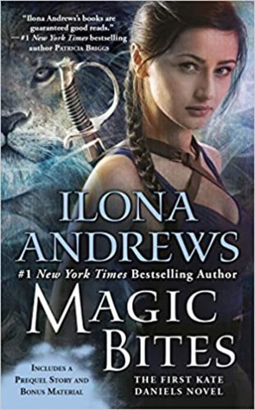 Book cover for "Magic Bites" by Ilona Andrews