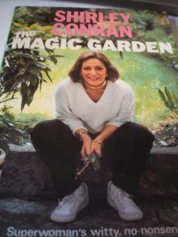 Book cover for "Magic Garden" by Shirley Conran