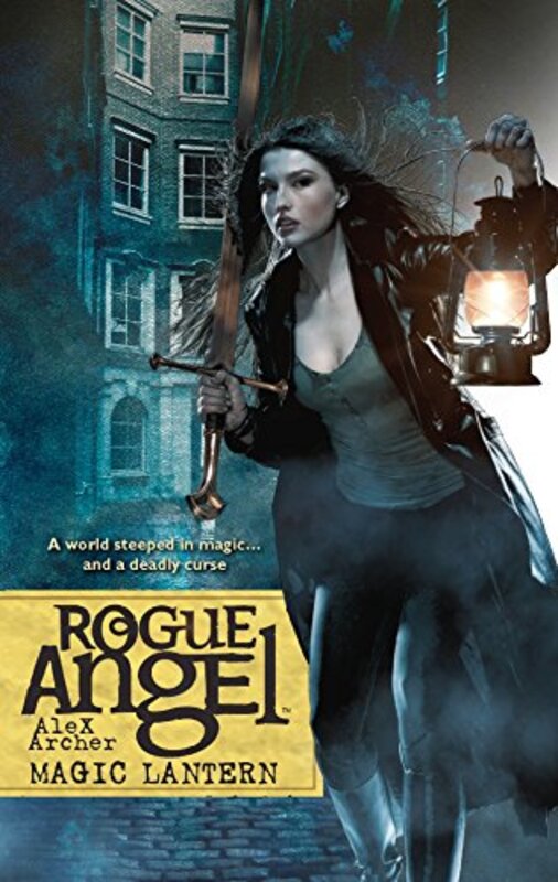 Book cover for "Magic Lantern" by Alex Archer
