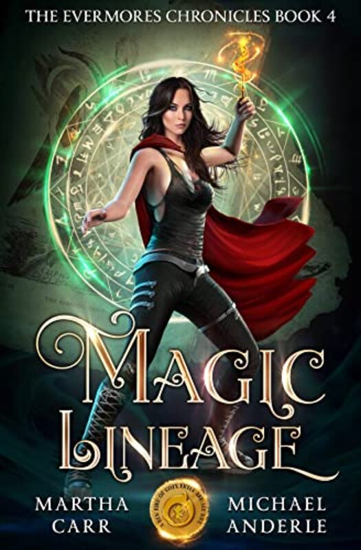 Book cover for "Magic Lineage" by Martha Carr
