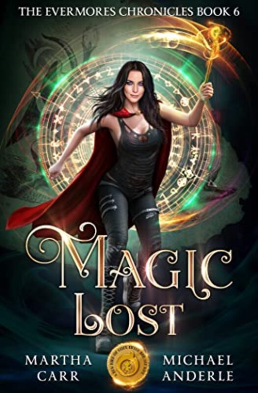 Book cover for "Magic Lost" by Martha Carr