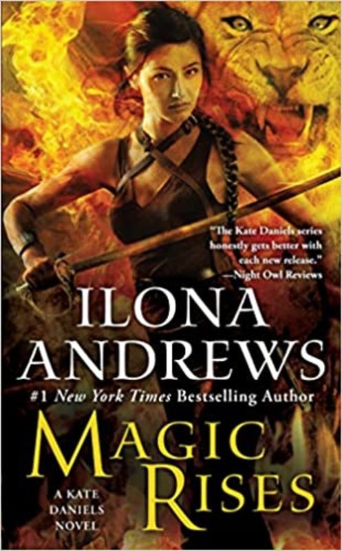 Book cover for "Magic Rises" by Ilona Andrews