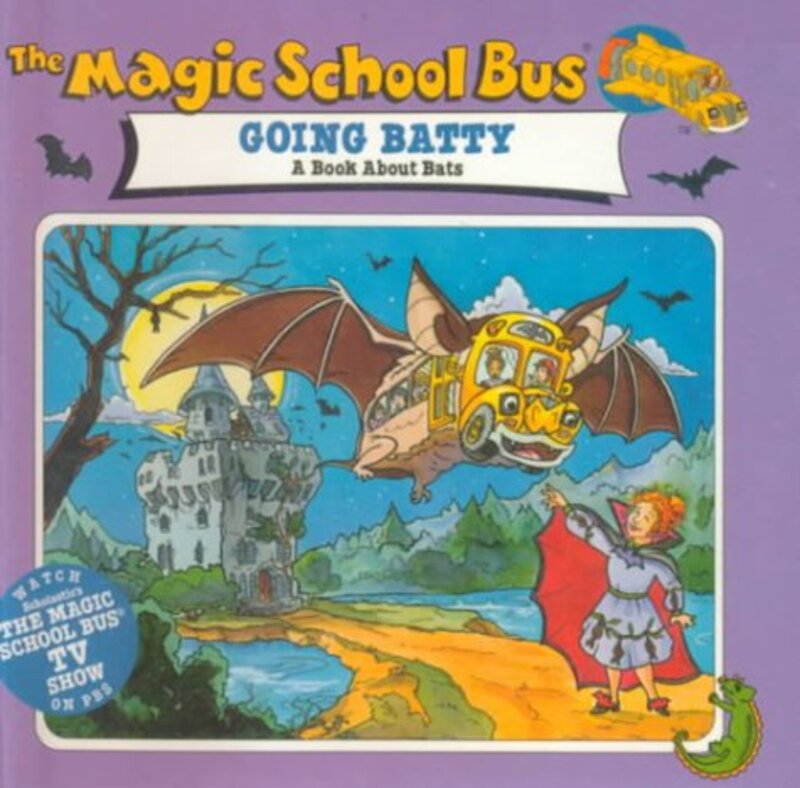 Book cover for "Magic School Bus Going Batty" by Nancy Krulik