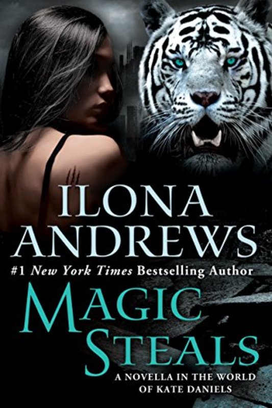 Book cover for "Magic Steals" by Ilona Andrews
